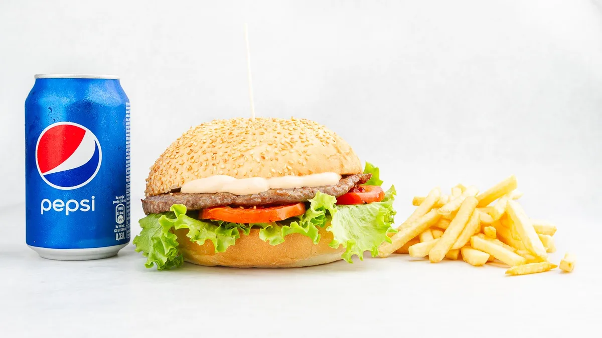 Šolski burger meni