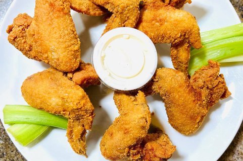 Whole Fried Chicken Wings