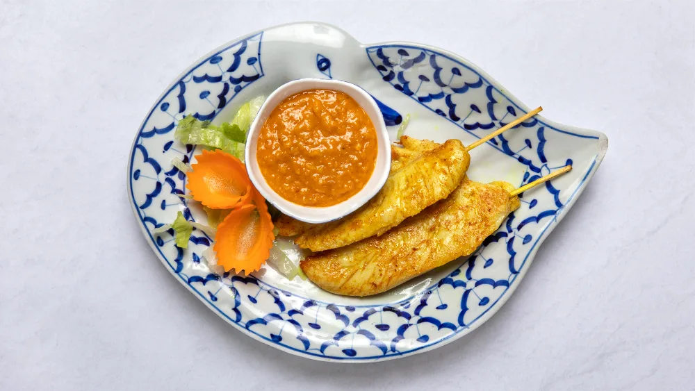 V6. Veganska Kyckling Grillspett
