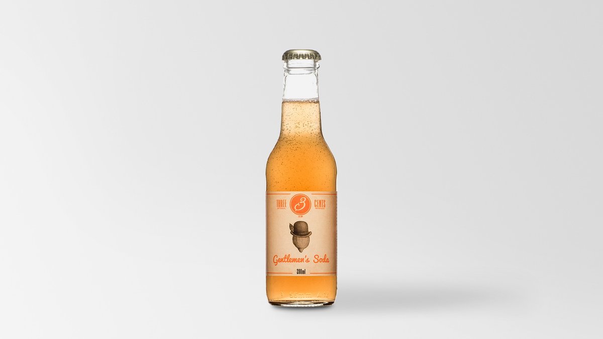 3Cents Gentleman Soda 0.33 l