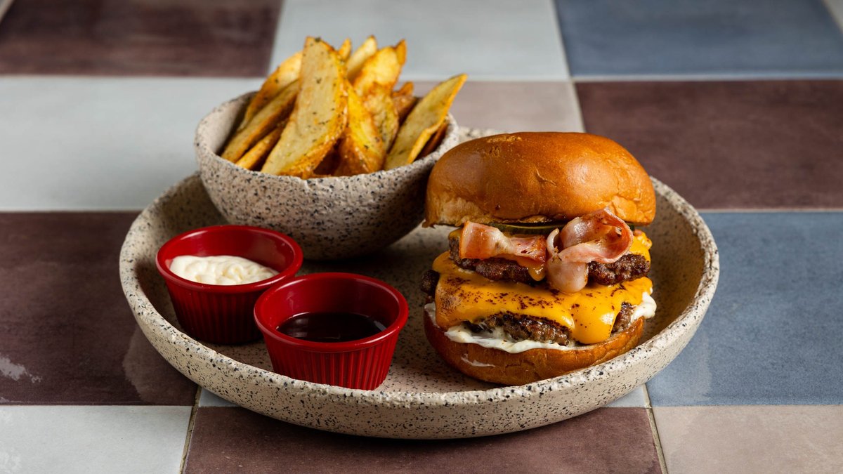 Double Smashed Burger