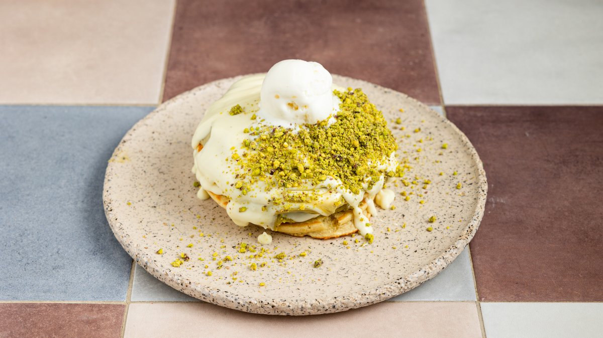 Pancakes Pistachio