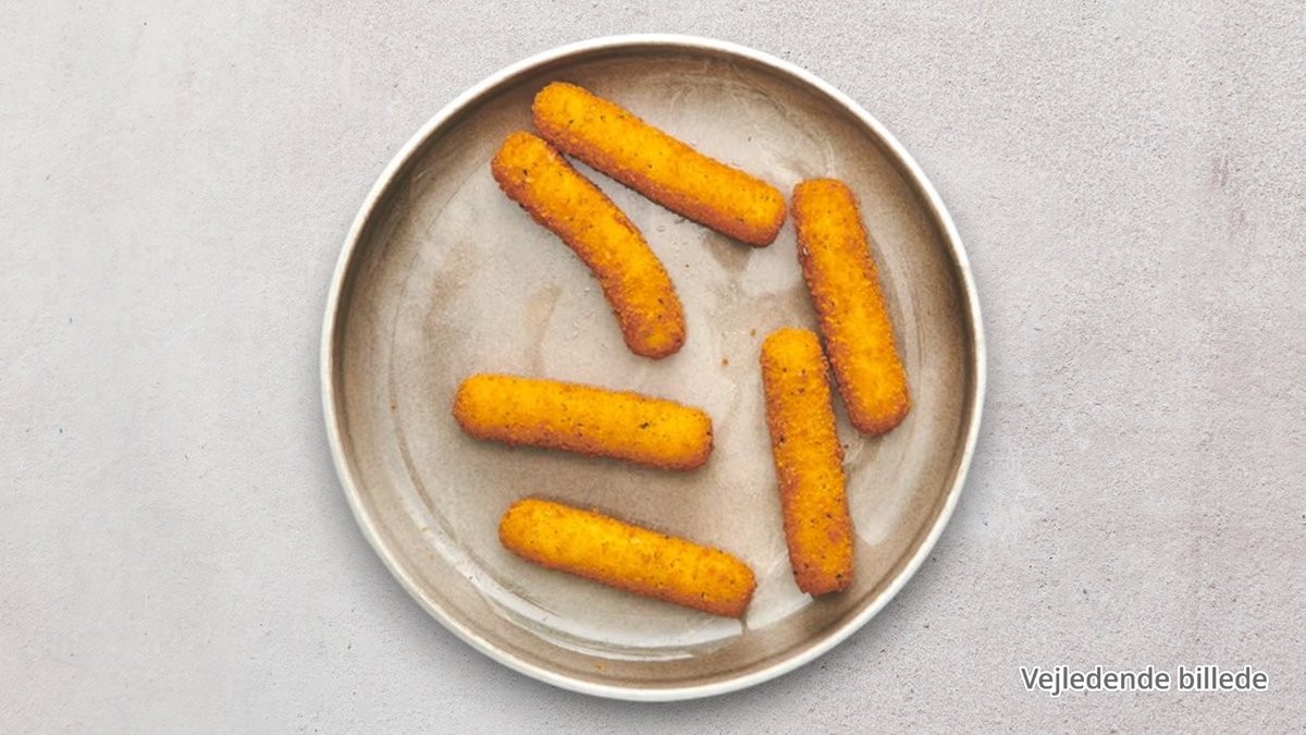 Mozzarella Sticks (10 stk) (V)