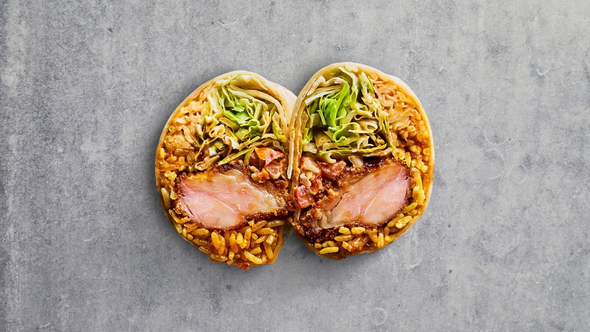 VACA crispy chicken burrito