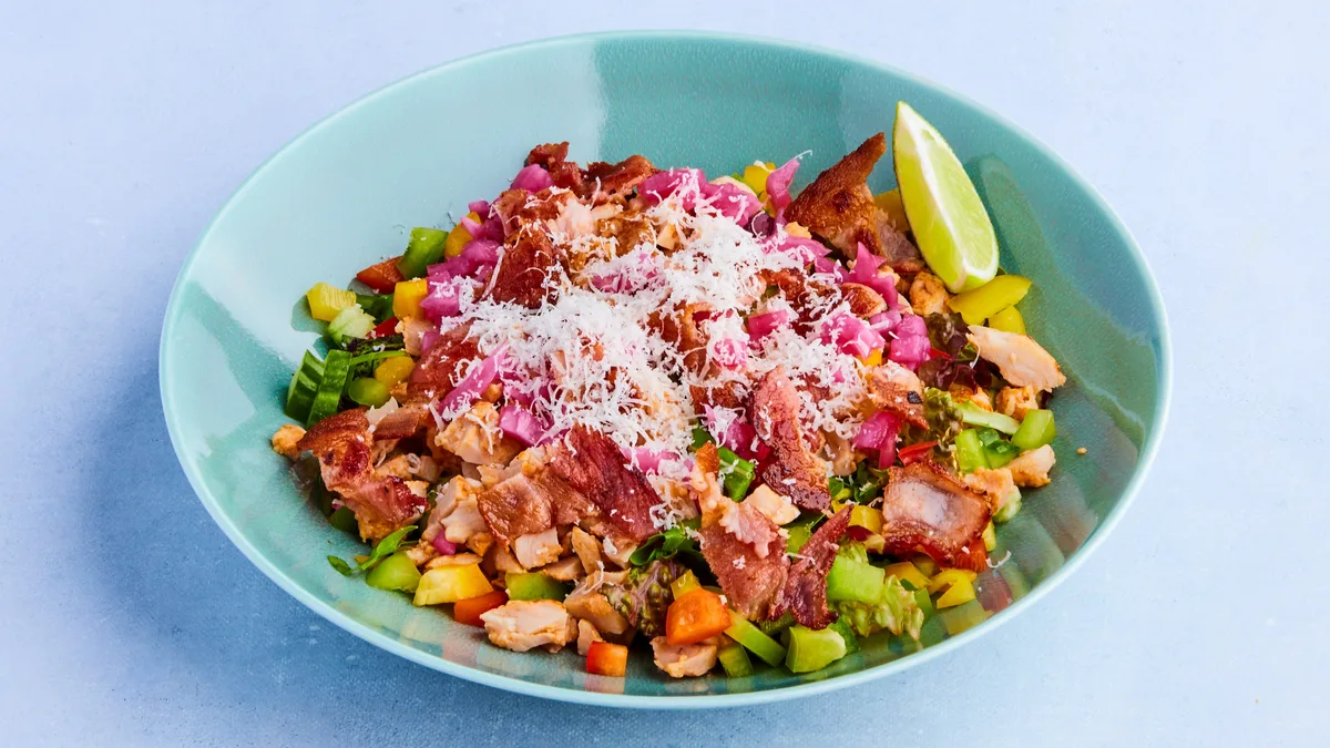 Kylling and Bacon Salat