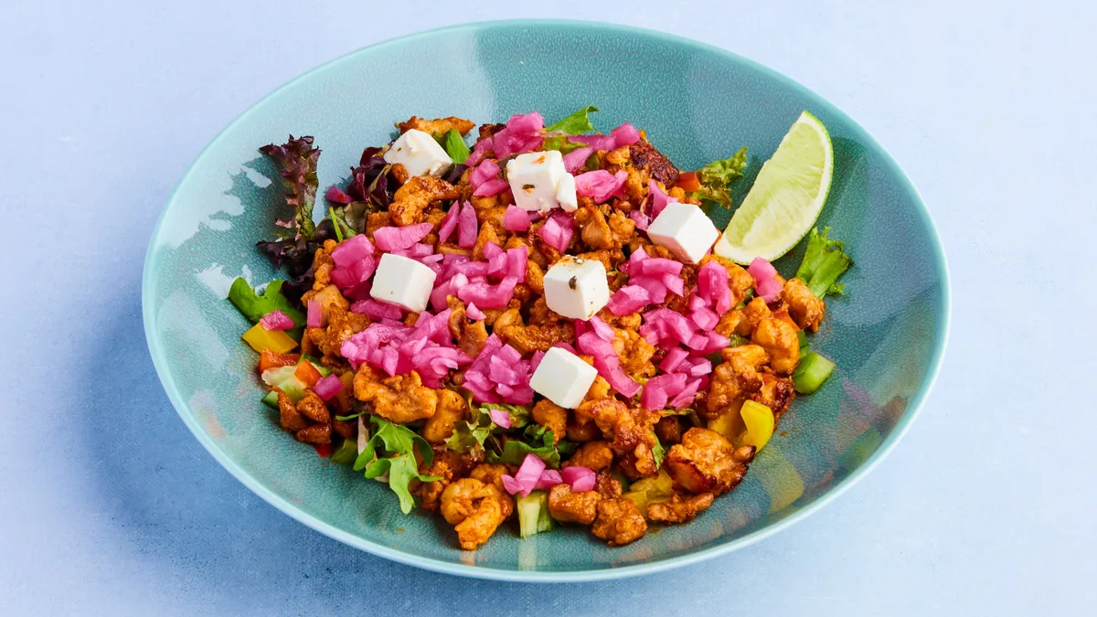 Vaffelbuas Kyllingsalat