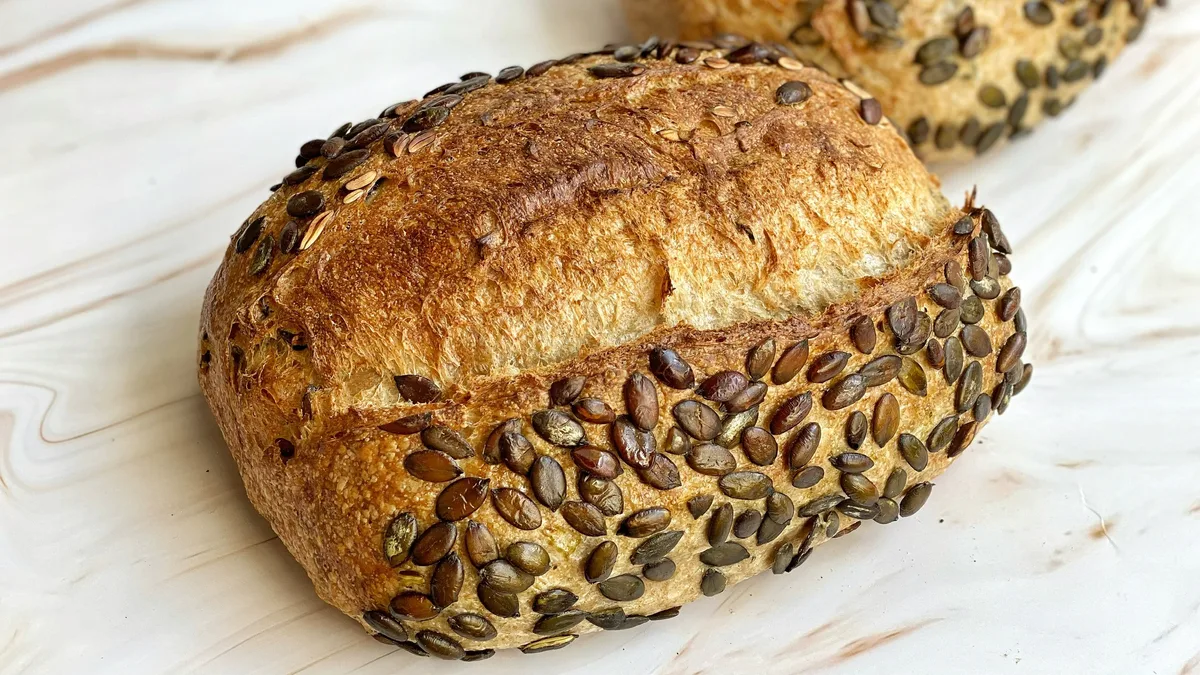 Kovászos tökmagos kenyér 1 kg