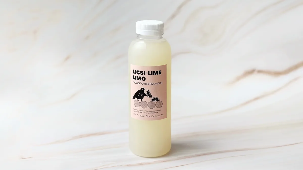 Licsi-lime limonádé