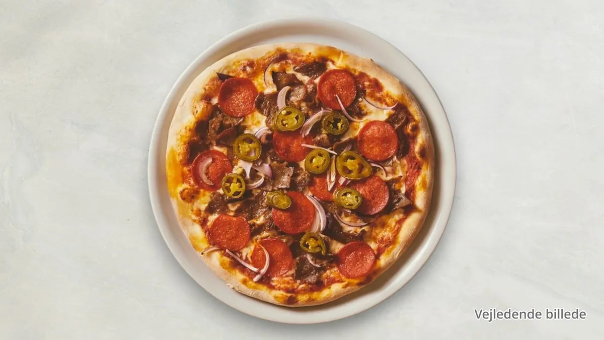 Shawarma pizza