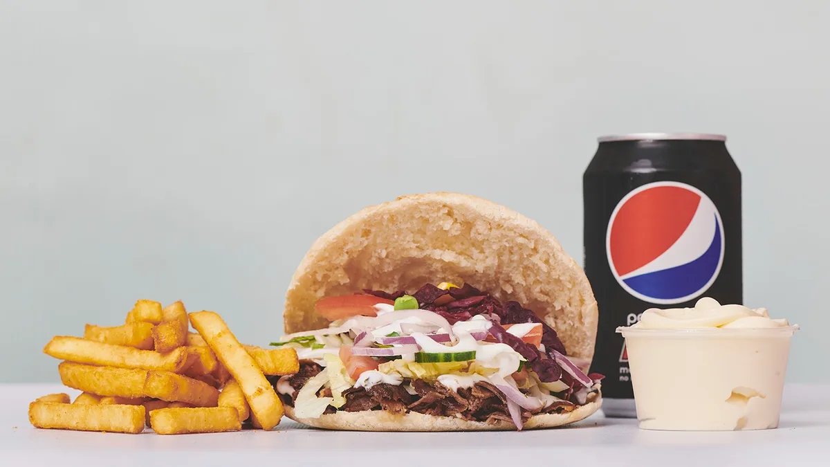 Almindelig pita menu