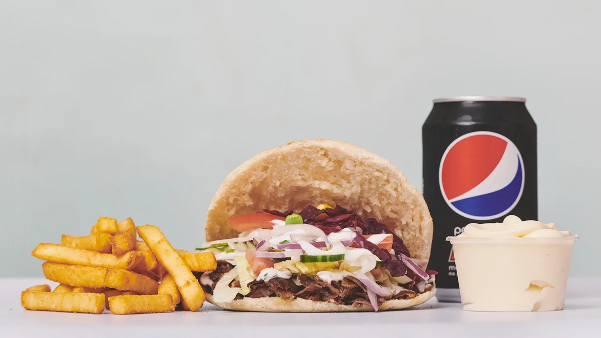 Hjemmelavet pita menu