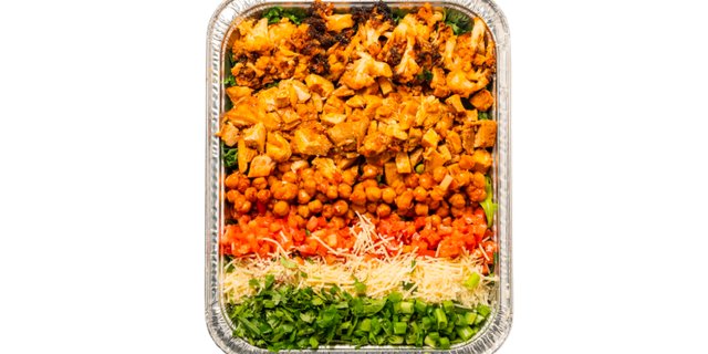 Buffalo Crispy Chicken Salad