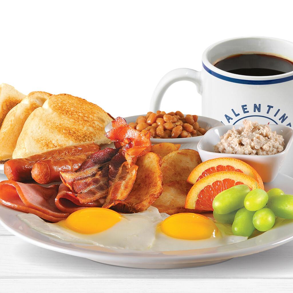 Assiette brunch café
