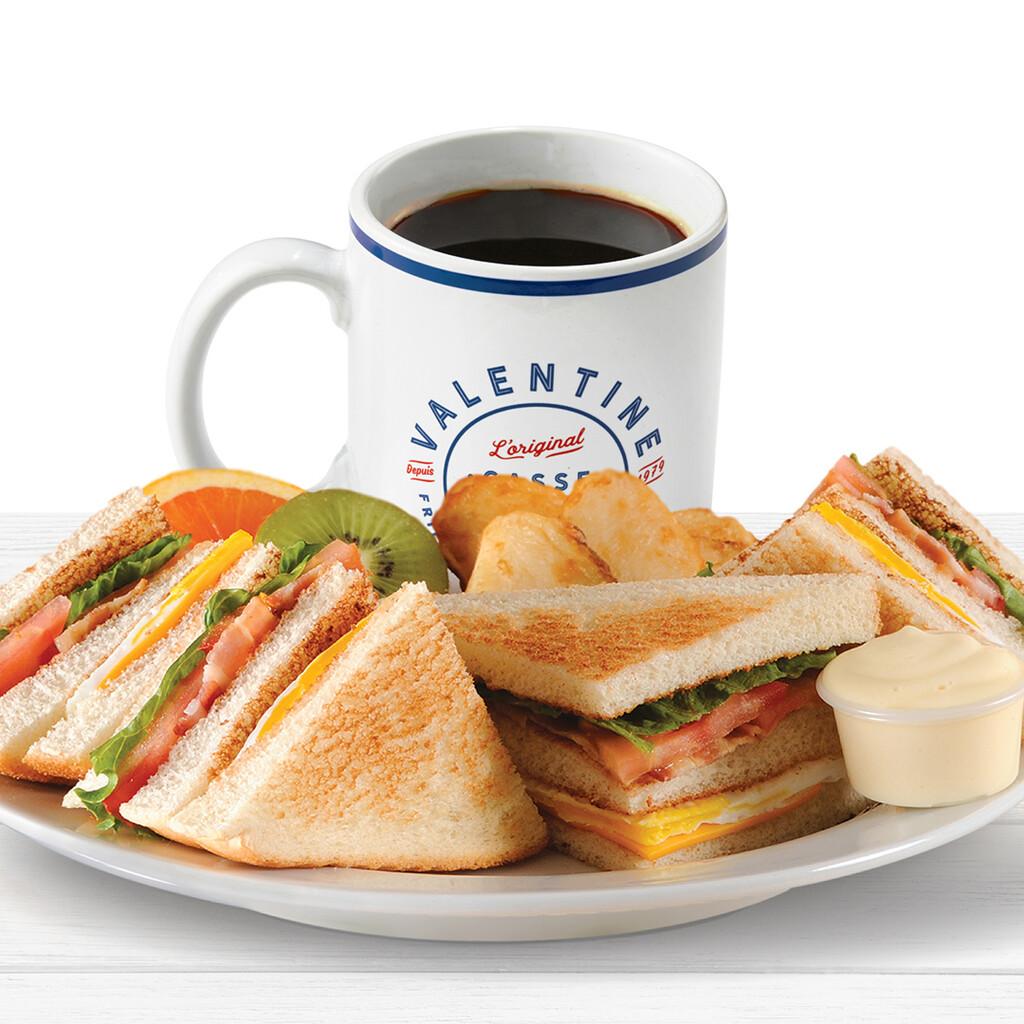 Club déjeuner café
