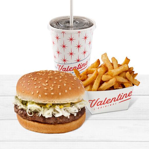 Trio hamburger et frites / Hamburger and Fries Trio