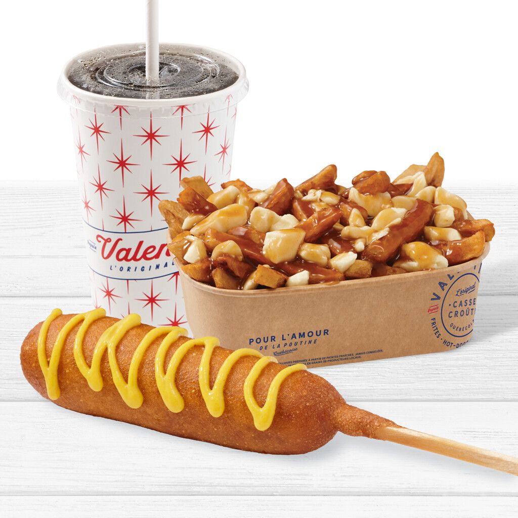 Trio Pogo avec poutine