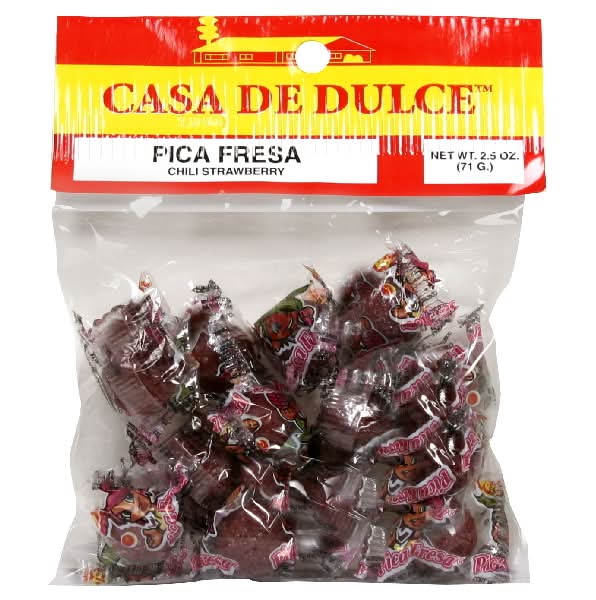 Casa De Dulce Pica Fresa Candy, Strawberry (2.5 oz)