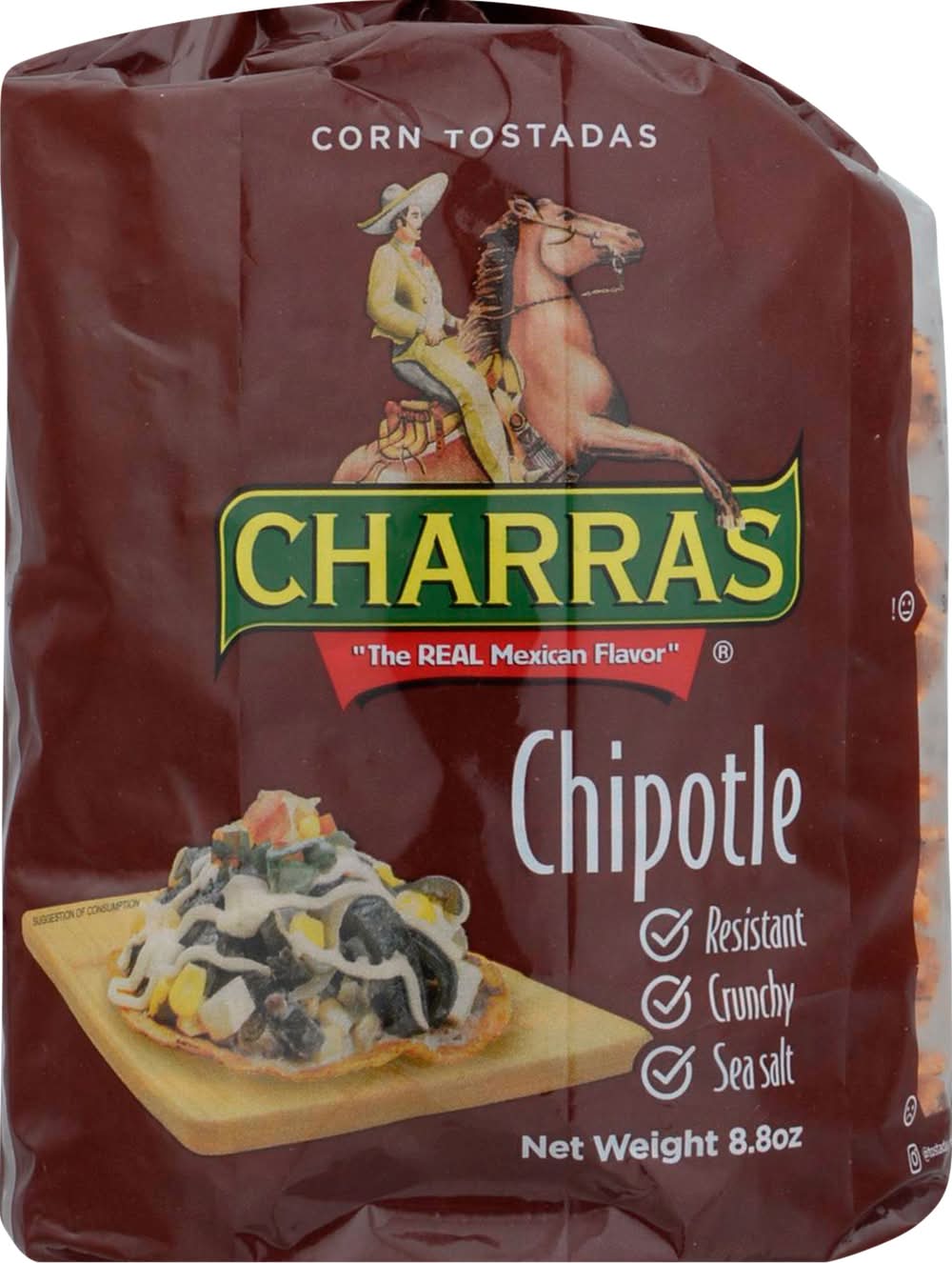 Charras Chipotle Corn Tostadas (8.8 oz)