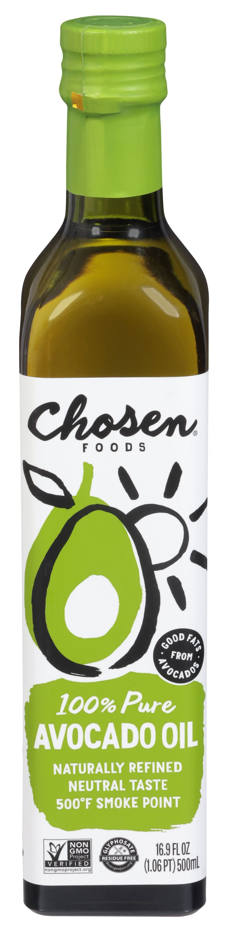 Chosen Foods 100% Pure Avocado Oil (16.9 fl oz)