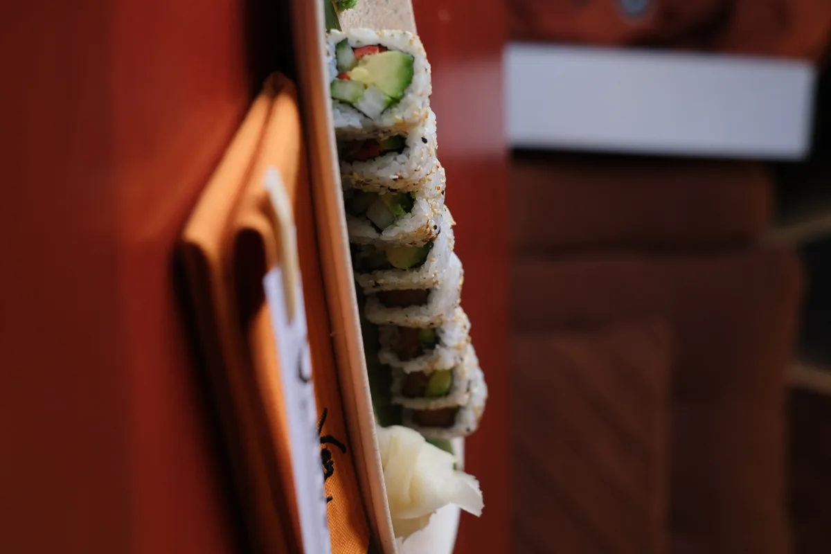 Vegetarian Uramaki