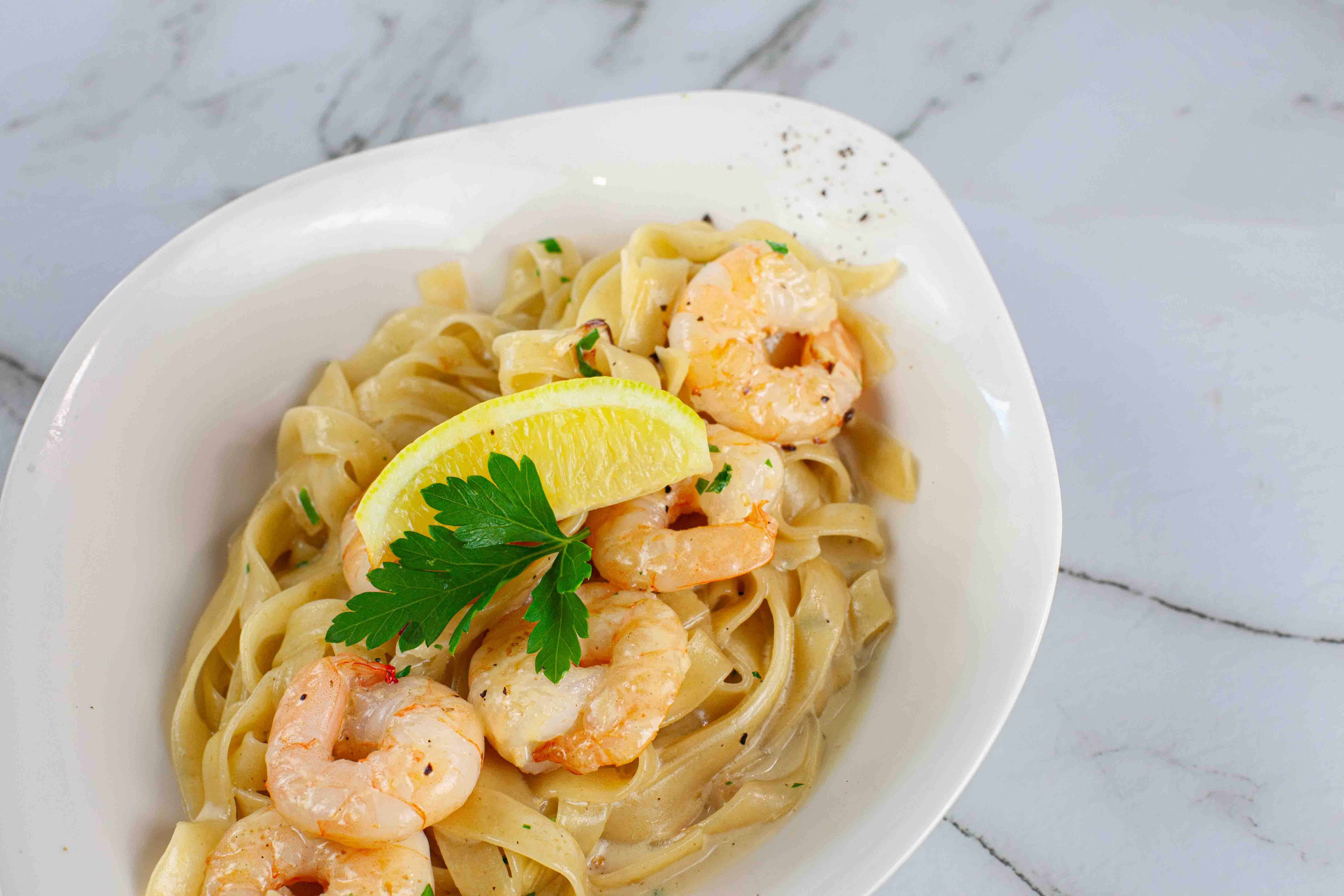 Creamy Garlic Gamberi
