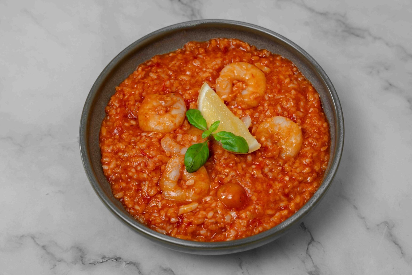 Gamberi Risotto