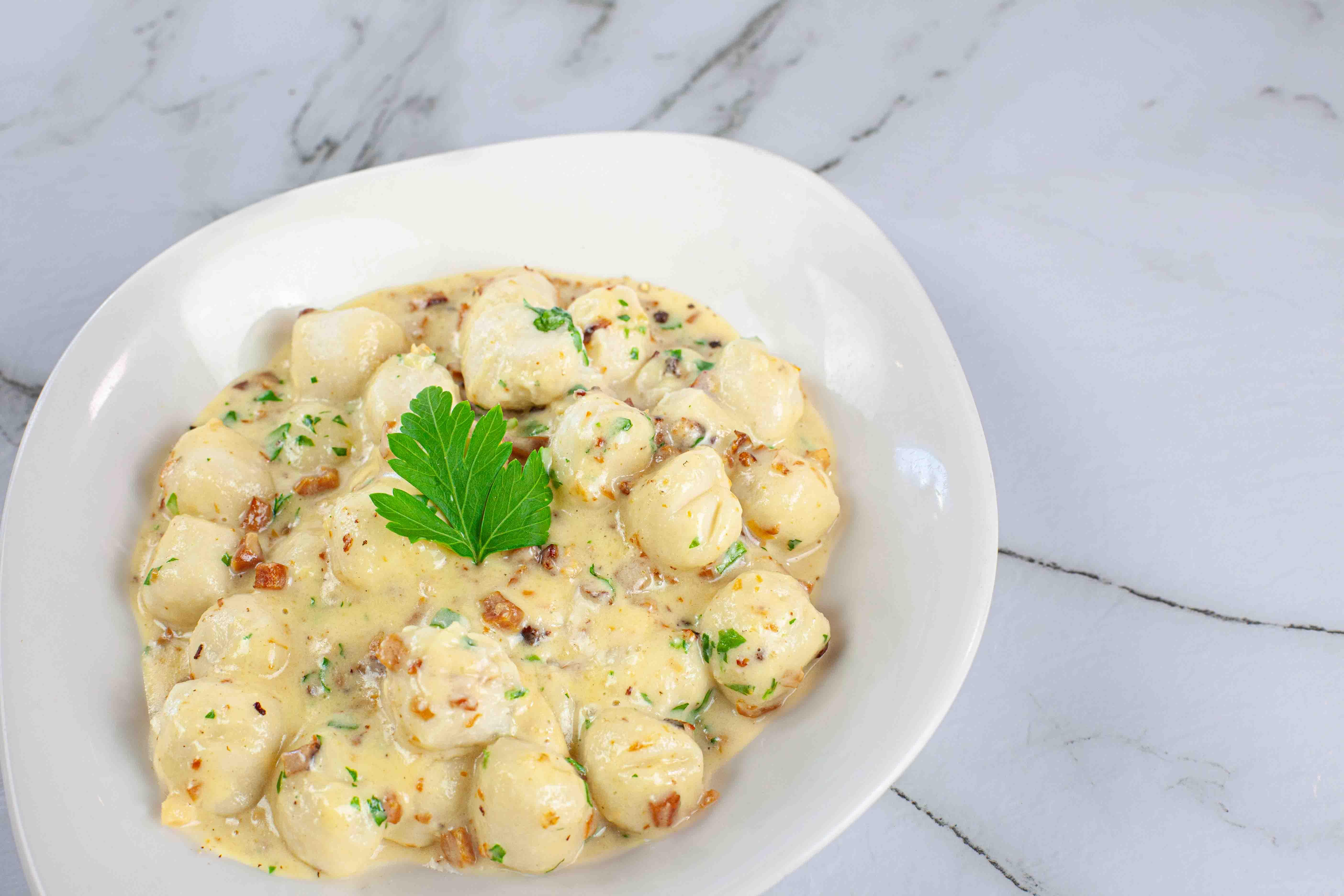 Gnocchi Carbonara