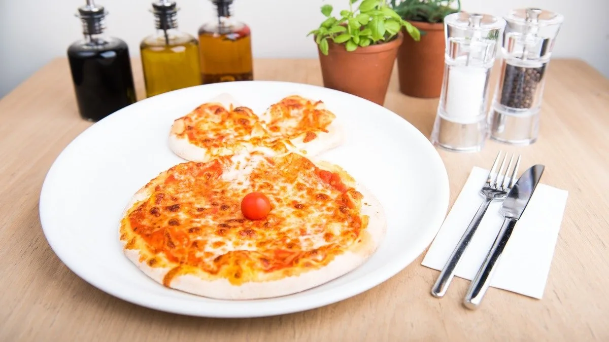 KID PIZZA SAJTOS (nyuszi forma)