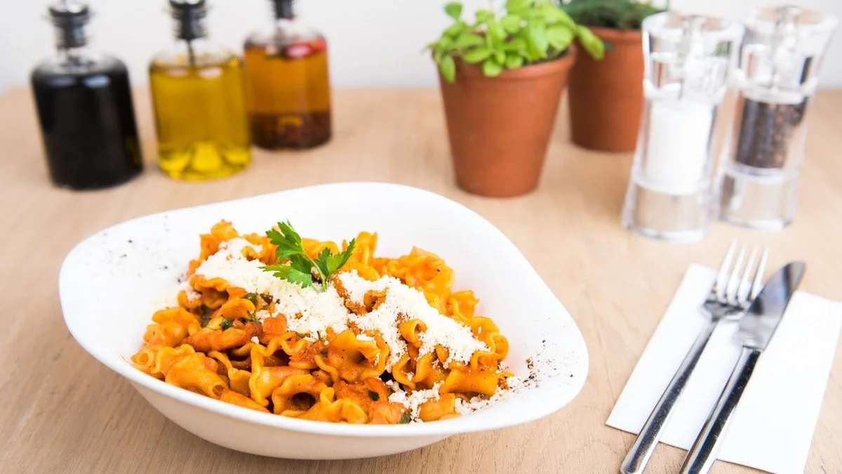 PASTA POLLO DI CREMA