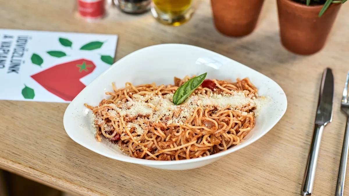 PASTA POMODORO E TONNO