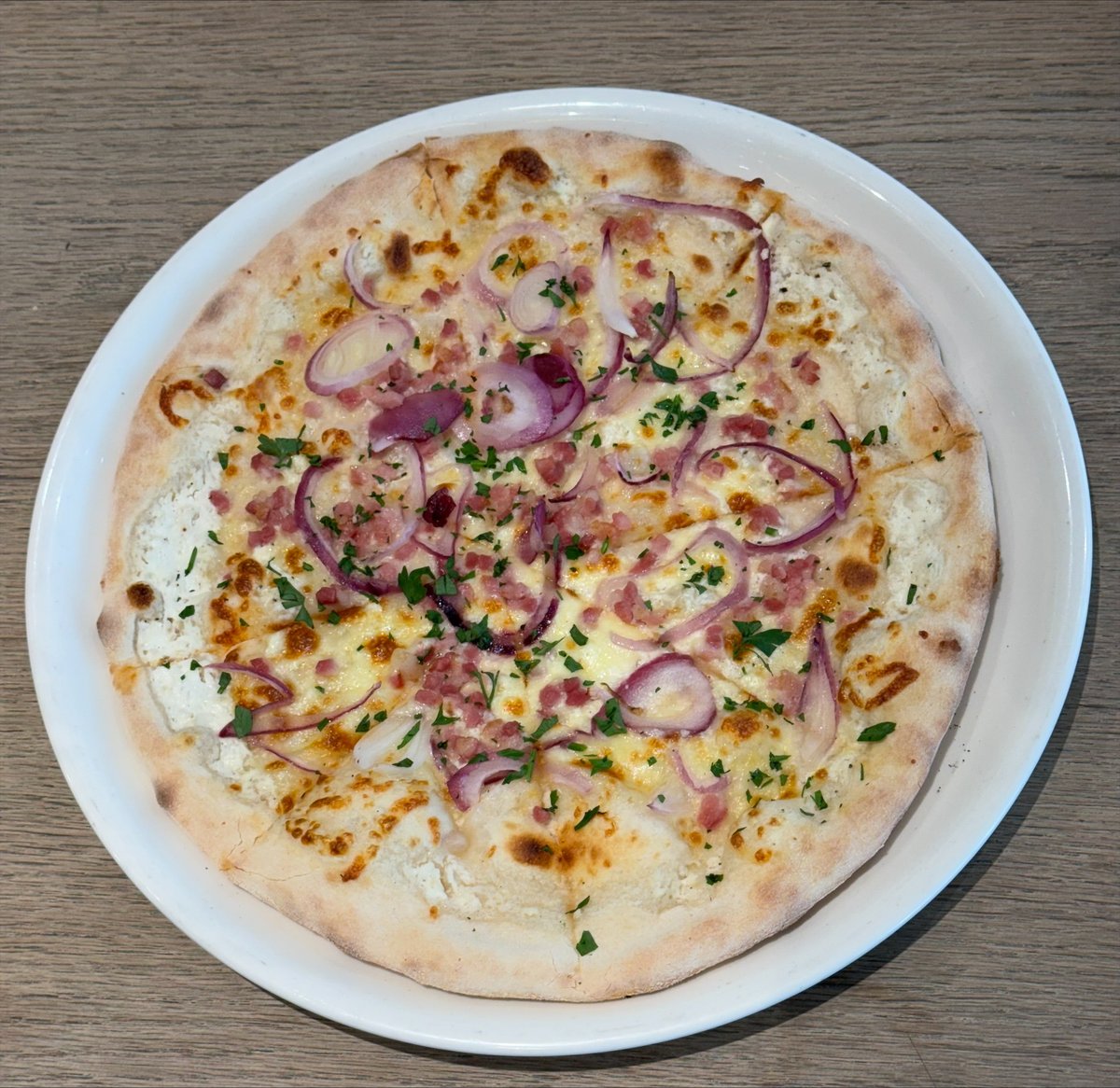 PIZZA CREMA DI BACON