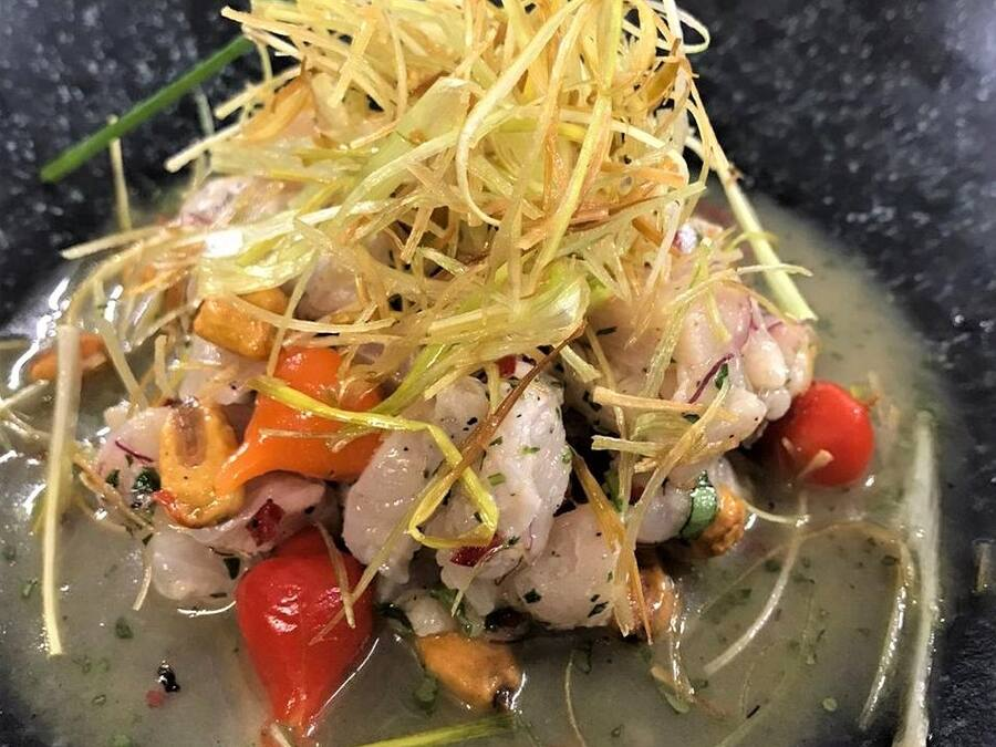 Ceviche De Peixe Branco