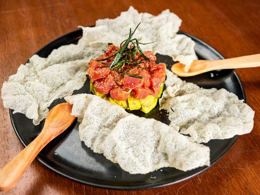Tartare De Atum Com Avocado