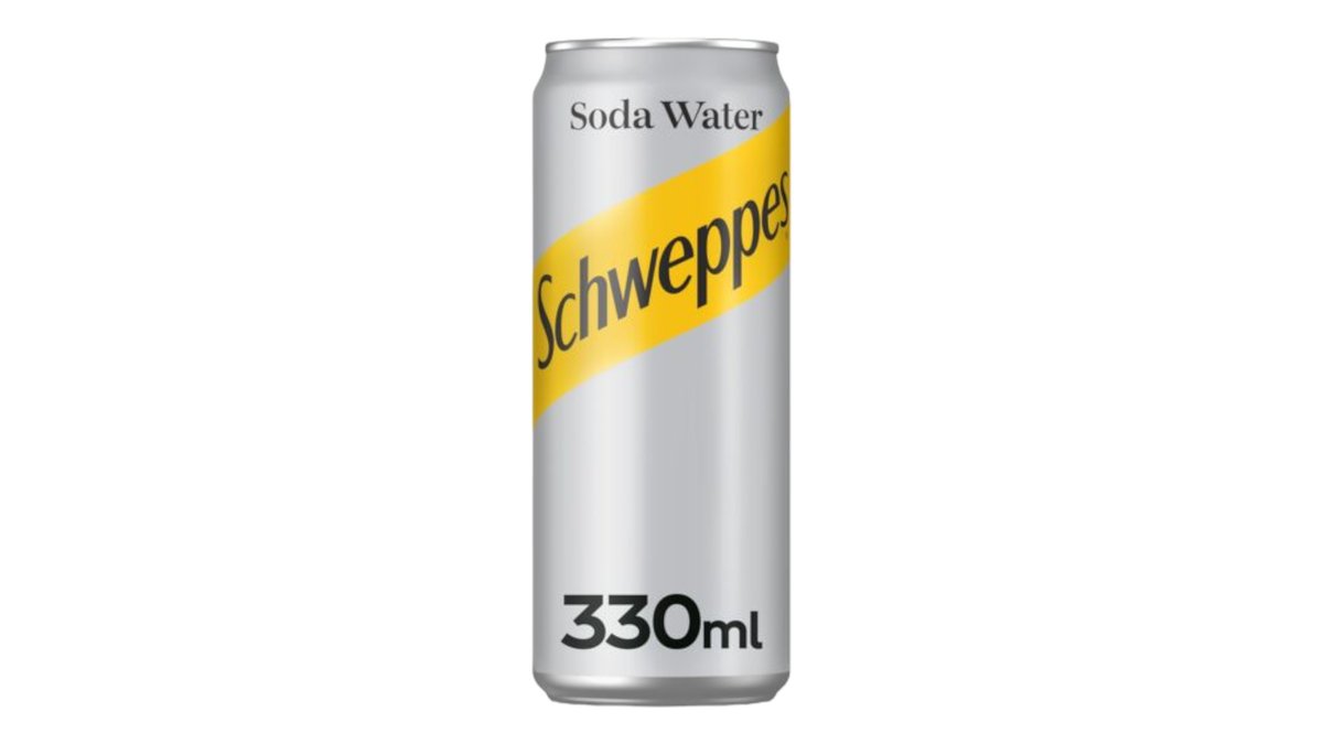 Schweppes Soda Water 0.33 l