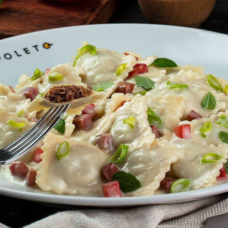 Crie Seu Ravioli Vegetariano