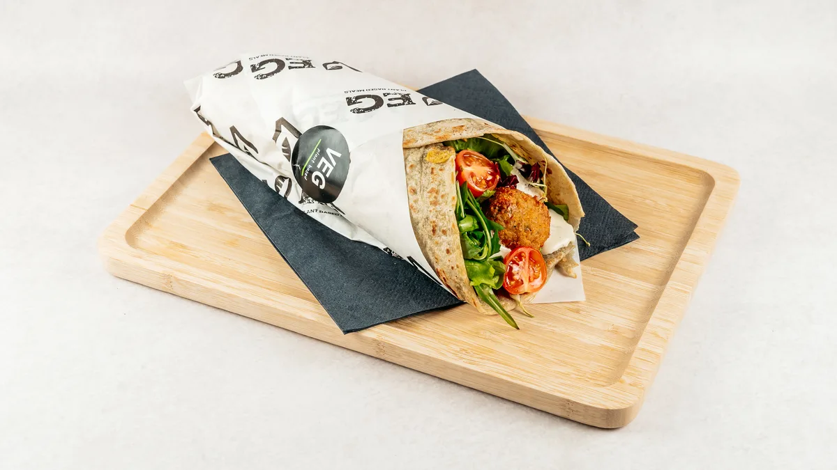 Falafel wrap