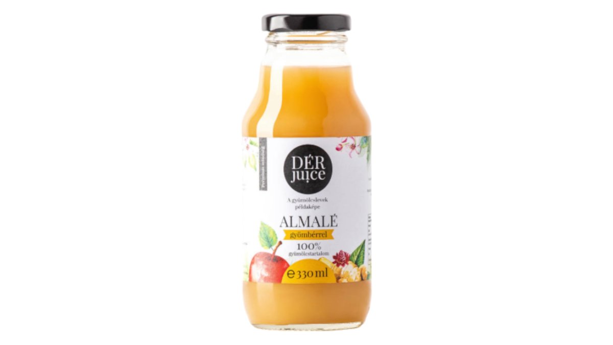 Gyömbéres Almalé Üveges Kiszerelésben