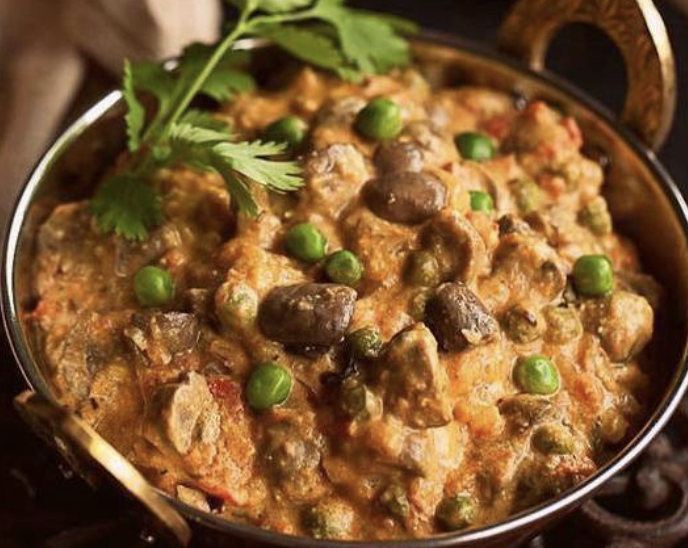 Mutter Hongos Masala