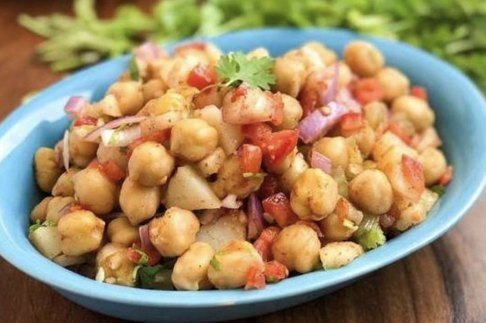 Papas Garbanzo Chaat