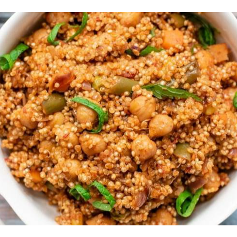 Quinoa Vegan Biryani y gratis Masala Cury