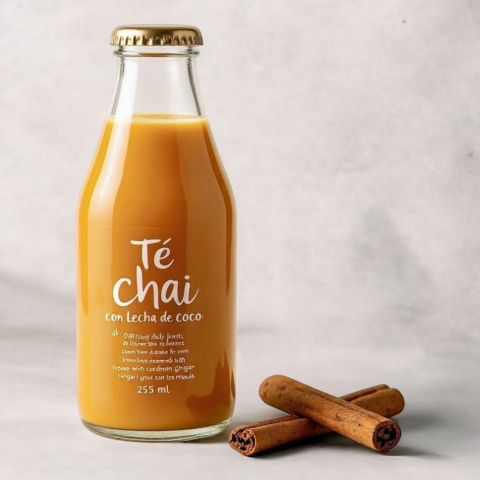 Té Chai con Leche de Coco