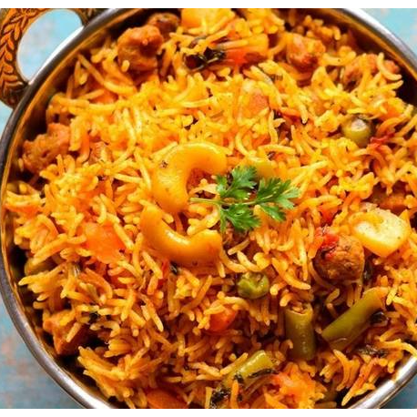 Vegetales Biryani