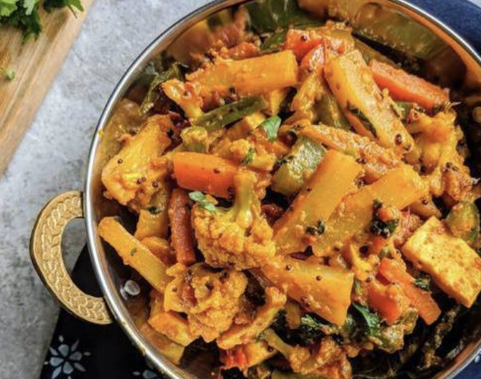 Vegetales Korma Masala