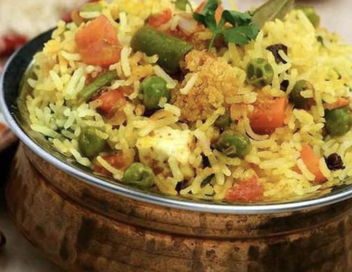 Vegetales Pulao