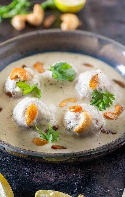 Vegetable Malai Kofta (contains cashew nuts)