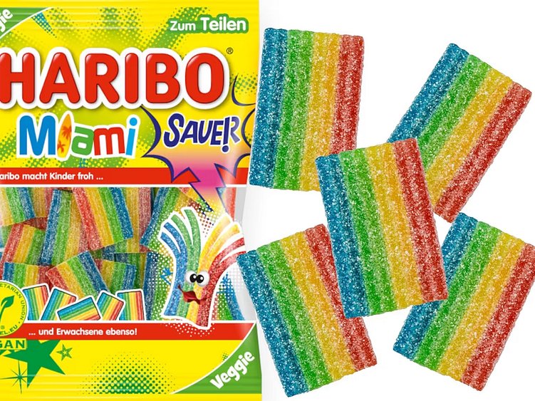 Haribo - Miami Sauer 175g