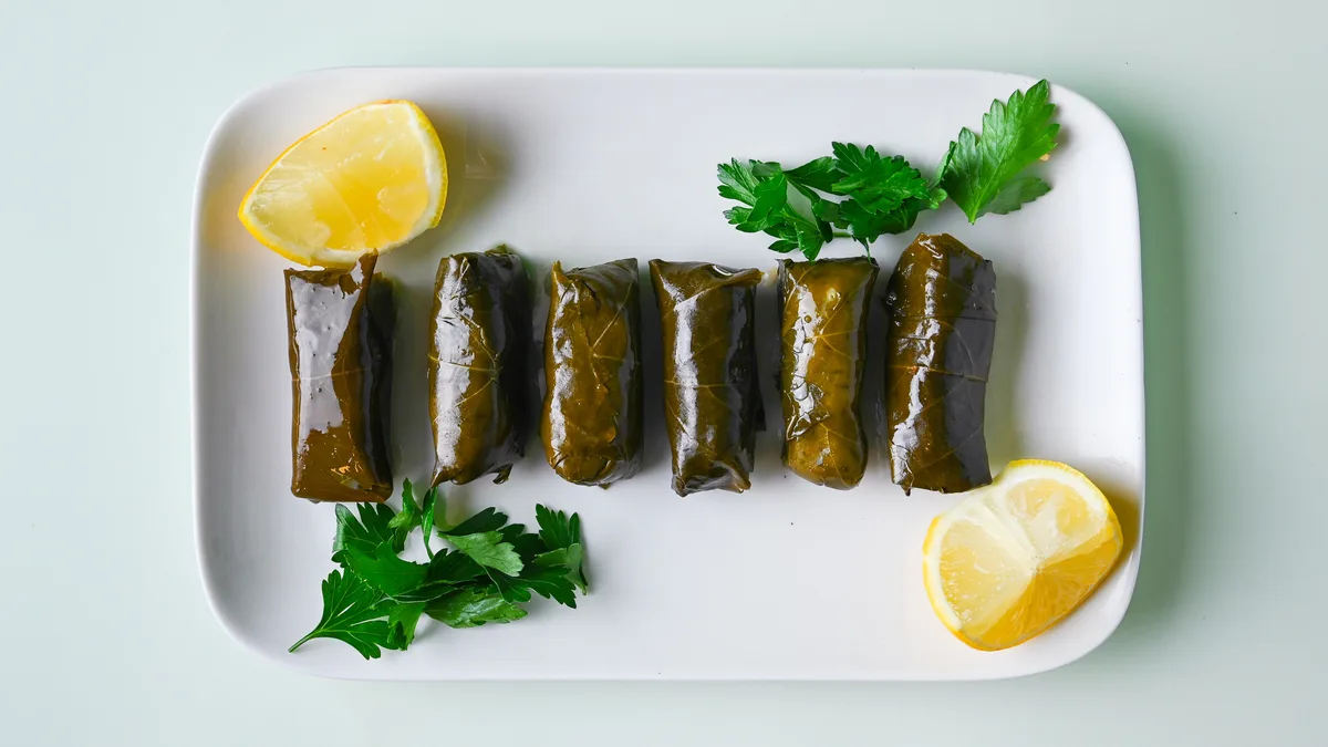 Filled Wine Leaves