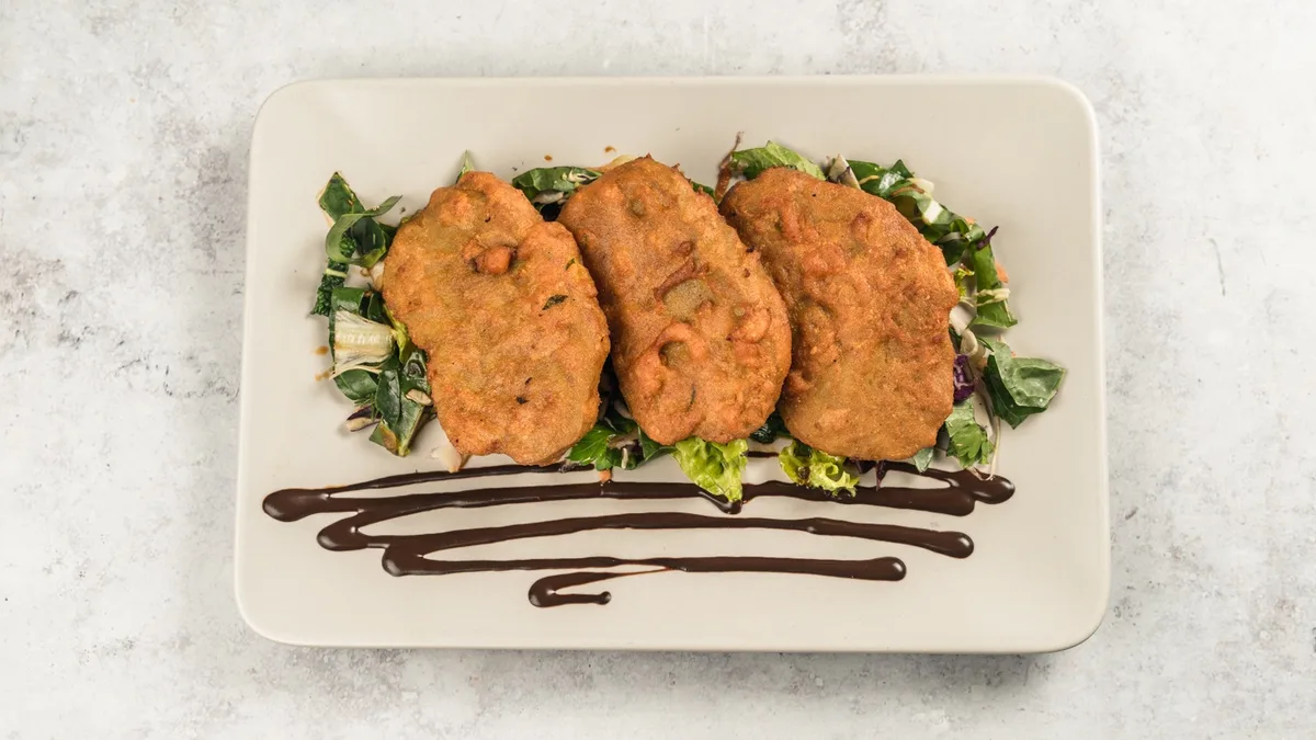 Seitan tempura