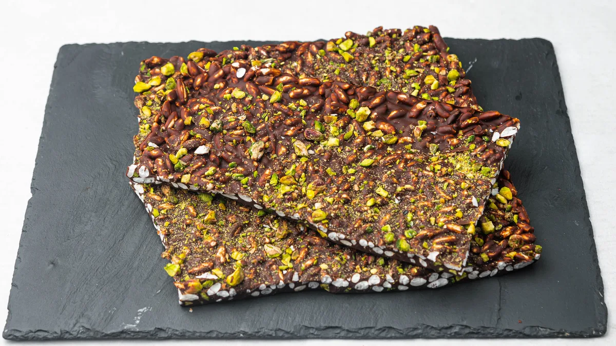 Crna belgijska Callebaut čokolada sa pistaćima V/GF