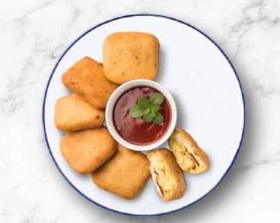 Crisp Cottage Cheese Fritters